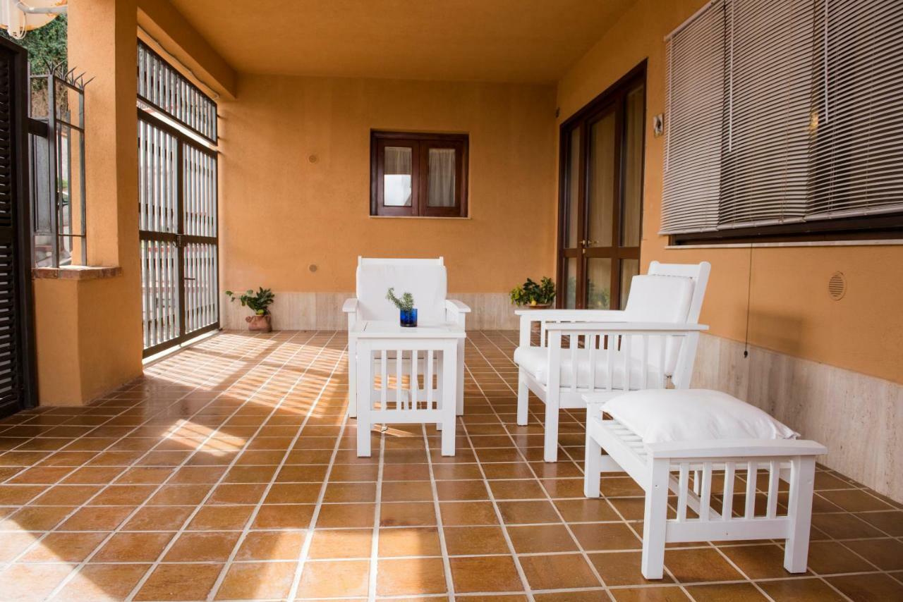 Casa Vela Bianca Mondello Addaura Lejlighed Palermo Eksteriør billede